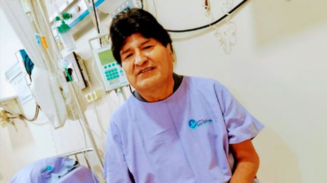 Covid: Evo se recupera favorablemente