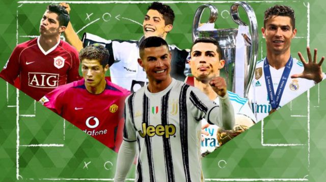 La metamorfosis de Cristiano Ronaldo para ser uno de los máximos goleadores de la historia