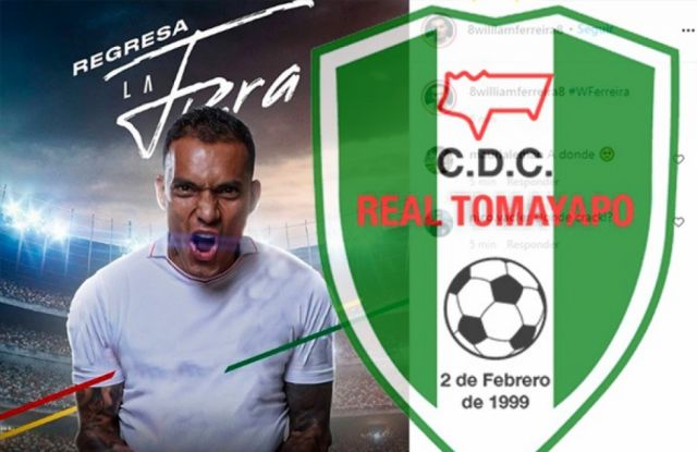 La "Fiera" Ferreira jugará en Real Tomayapo 