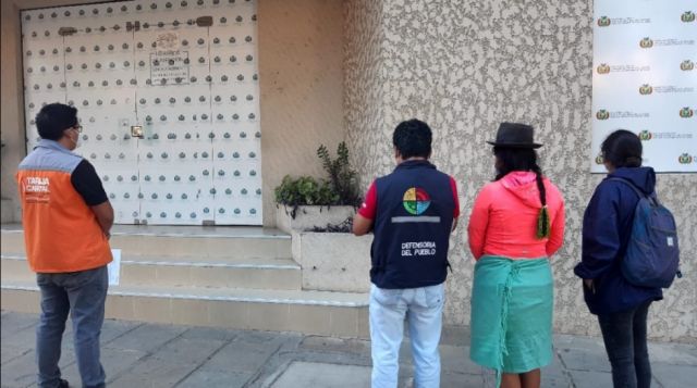Víctima de violación peregrinó para presentar su denuncia 