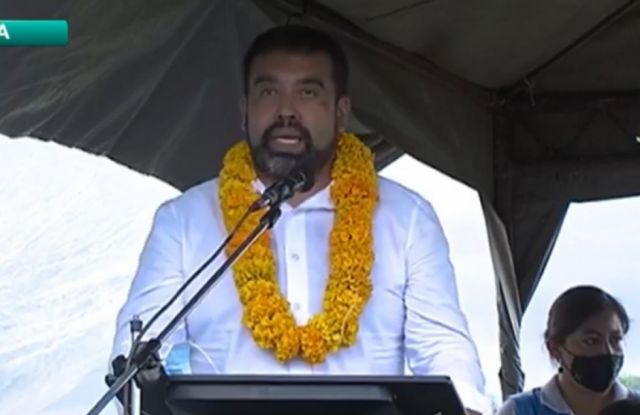 Álvaro Ruiz, alcalde de Uriondo