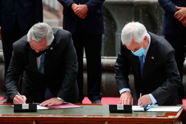 Fernández y Piñera ratifican su alianza estratégica
