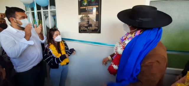 Inauguración de centro médico 