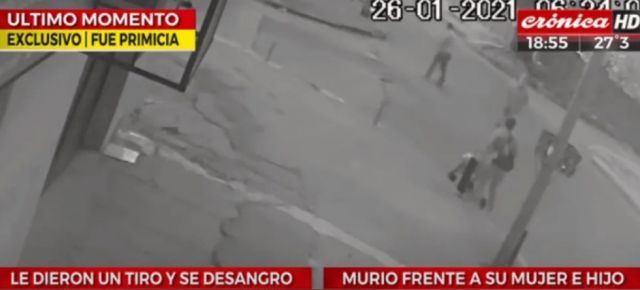Asesinan a sujeto delante de su esposa y bebé 