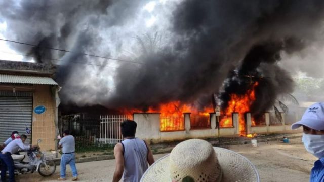 La Paz: Se registró incendio en el hospital San Buenaventura 