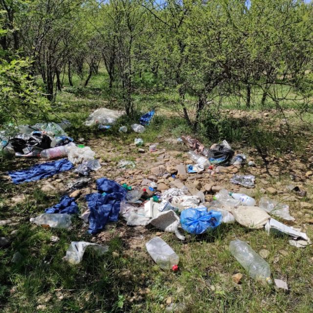 La basura invade los balnearios naturales de la campiña tarijeña