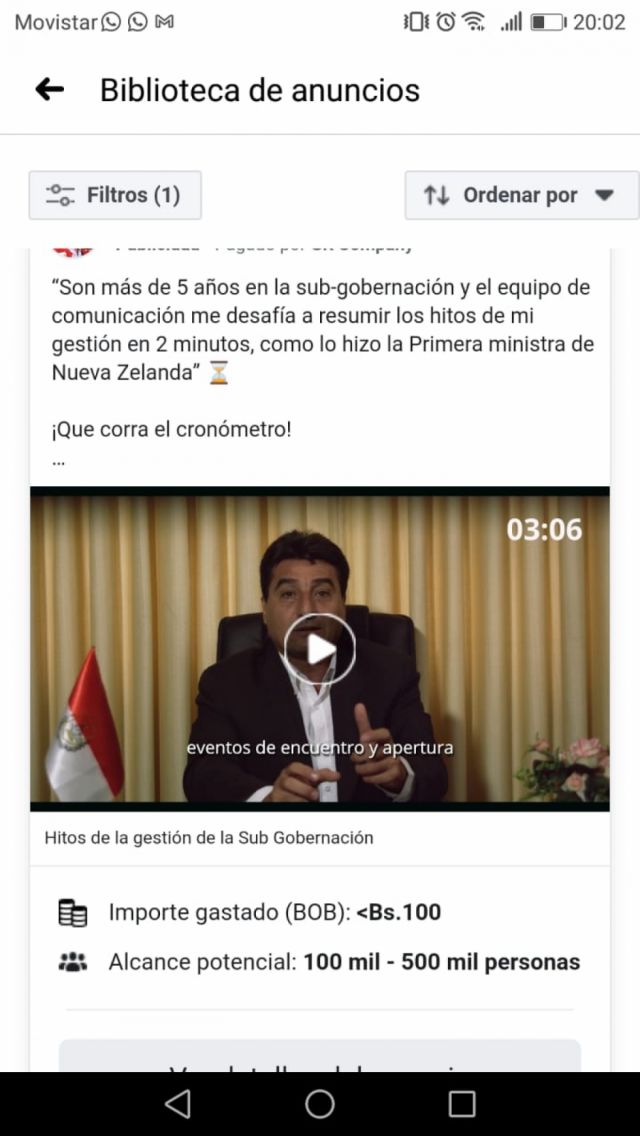 Johnny Torres subgobernador