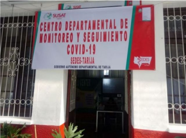 Sedes Tarija : Hoy no se registró ningún recuperado por Covid-19