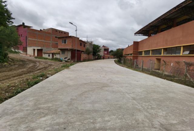 Entregan embovedado que reducirá contaminación en Tarija