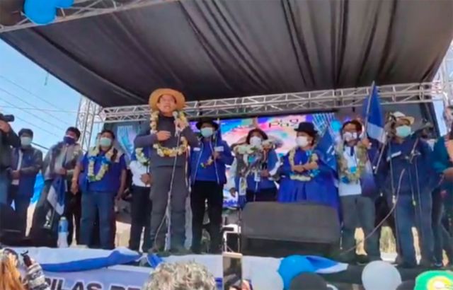 Choquehuanca asegura triunfo del MAS en La Paz
