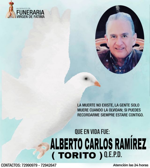 Fallece Alberto Carlos Ramírez, destacado emenerrista en Tarija 