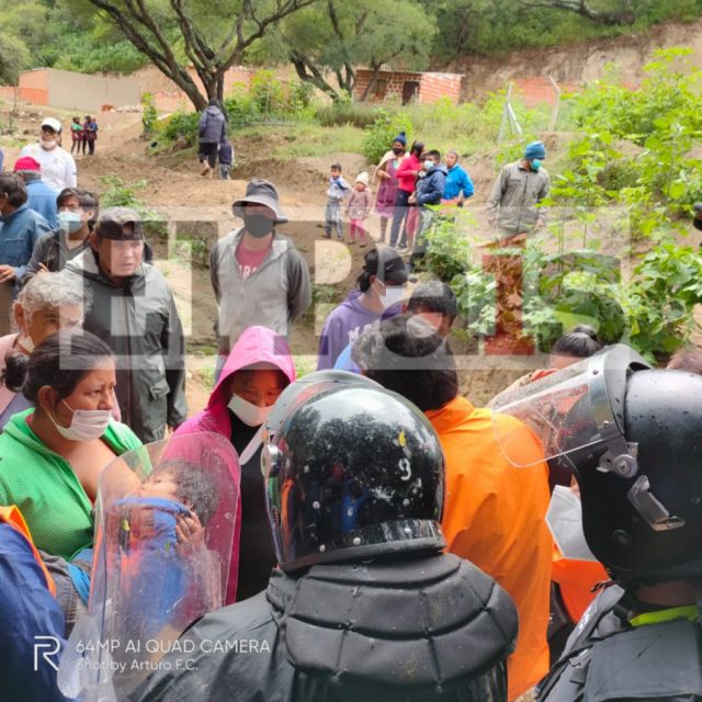 Alcaldía interviene construcciones clandestinas en la zona de Aranjuez en Tarija 