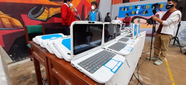 En Tarija se entregaron 18.000 Kuas para educación a distancia