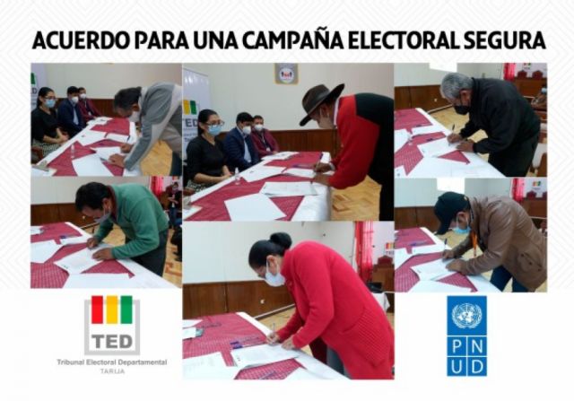 En Tarija acuerdan una campaña anti-Covid