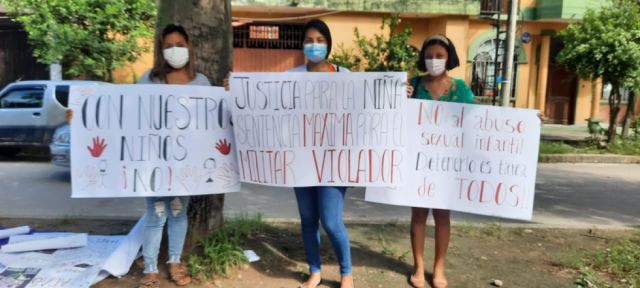 Vigilia en Bermejo ante posible liberación de un militar acusado de violación