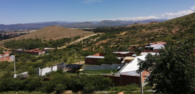 Vista parcial de Tarija desde alto Senac 