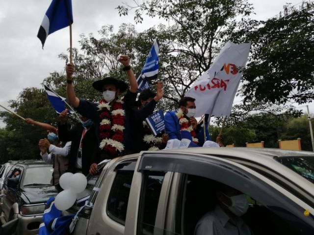 Caravana del MAS en Tarija