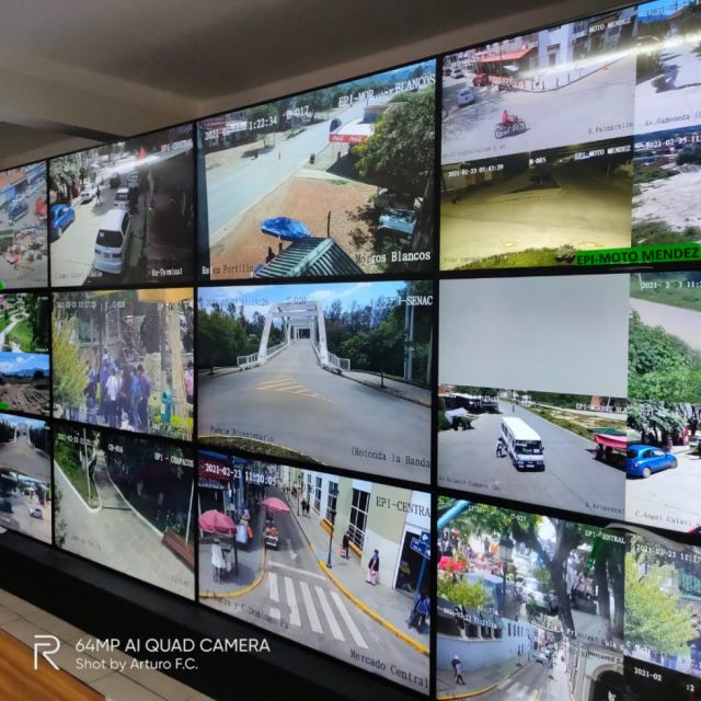 Cámaras de vigilancia ayudaron a resolver 17 casos en febrero 