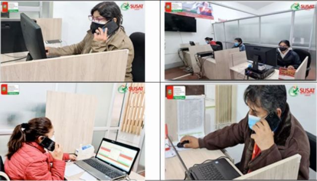 Susat informó que la línea 169 brinda atención a la población Covid-19