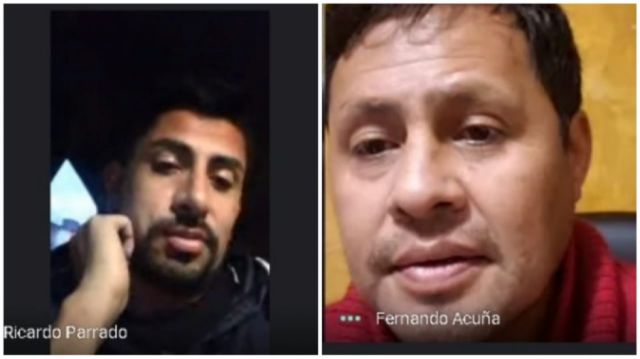 Ricardo Parrado y Fernando Acuña.