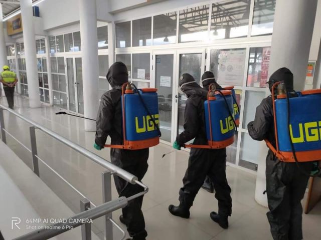 Alcaldía intensifica desinfecciones en calles e instituciones públicas de Tarija