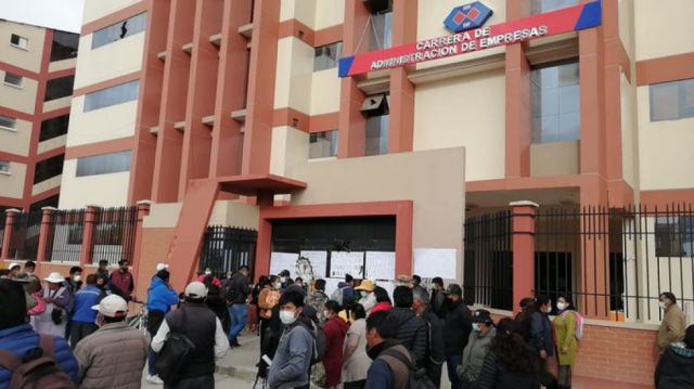 Justicia determina detención preventiva para siete dirigentes de la UPEA