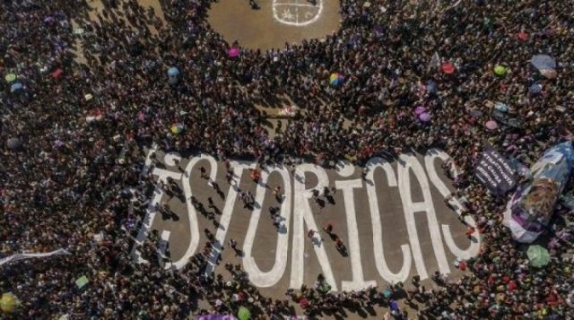 Convocan a una huelga  por el #8M en Chile