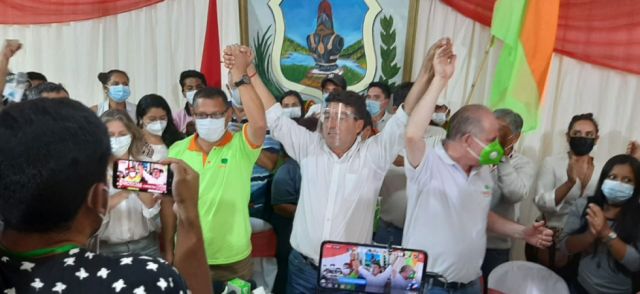 Con el 51,8%, Torrez celebra la victoria de la Alcaldía de Tarija