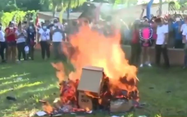 Policía investiga la destrucción de más de un centenar de ánforas electorales