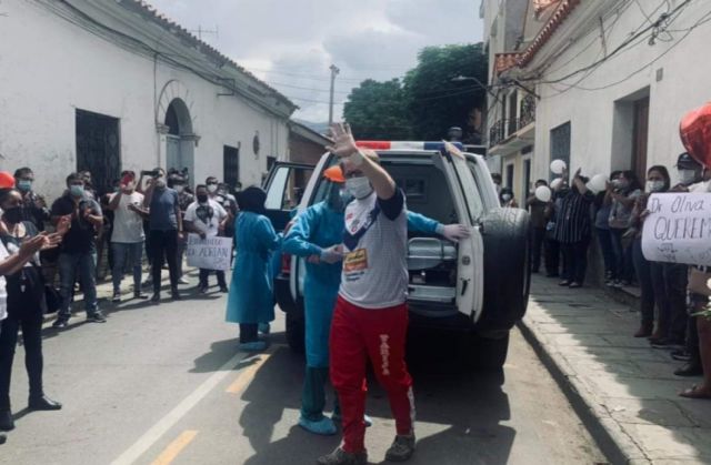 Dan de alta al gobernador de Tarija, Adrián Oliva