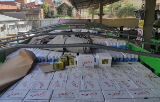 Aduana de Tarija comisa bebida de contrabando valuada en Bs. 406mil