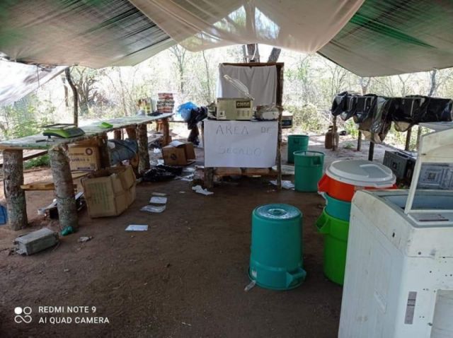 Felcn de Villa Montes encuentra un laboratorio de cristalización valuada en más de 200.000 dólares