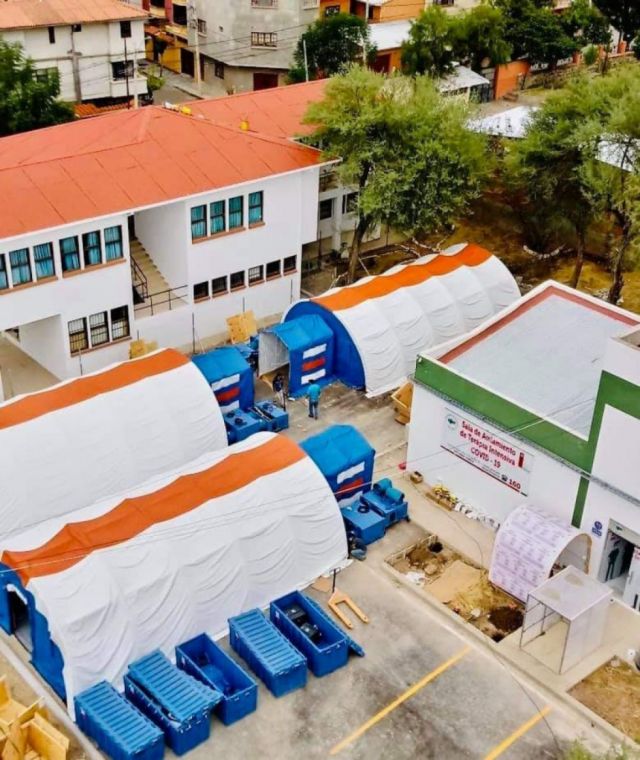Médicos de Tarija piden investigar compra de domos “arruinados” en HRSJD