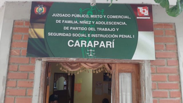 Justicia dicta detención preventiva para presuntos autores del asesinato de Felipe, en Caraparí