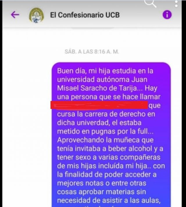 ¿Ocultan caso de abuso en la Uajms? anuncian investigación 