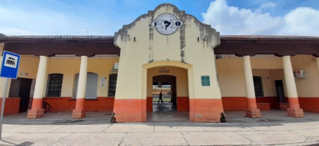 La vieja estación del tren en Yacuiba