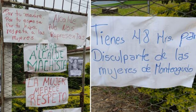 Mujeres esperan disculpas del Alcalde de Monteagudo por dichos machistas