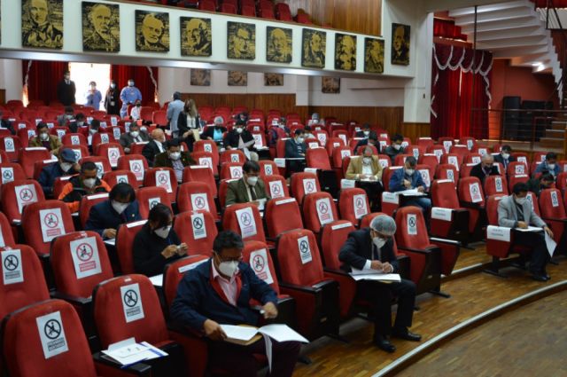 Postulantes a la Fiscalía rindieron examen este lunes