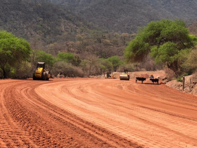 El tramo Acheral - Choere tiene un avance del 20%