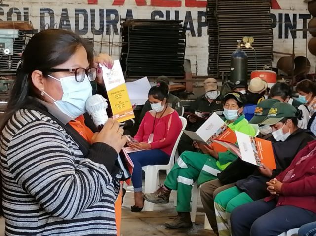 Un estudio resaltó que en los distritos 6,7,8 y 9 de Tarija hay más violencia contra la mujer