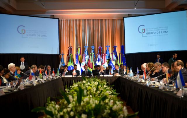La República Argentina se retira del Grupo de Lima