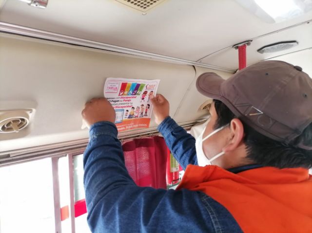 Socializan ley que garantiza el transporte público gratuito a las personas con discapacidad en Tarija