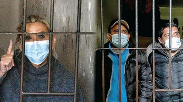 Sala Penal ratifica detención preventiva de Áñez, Coímbra y Guzmán