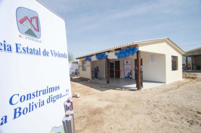 Tarija: AE Vivienda ejecutó 145 casas para sectores vulnerables