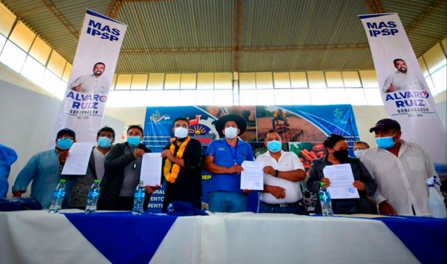 Fedemype y Cadepia Tarija respaldan a Álvaro Ruiz