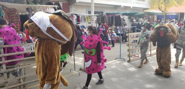 Grupo GACIP realizó campaña de prevención contra el Covid-19 en ferias de Tarija