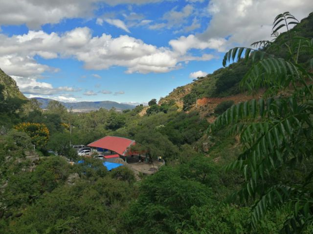 Vista del valle chapaco desde Coimata 