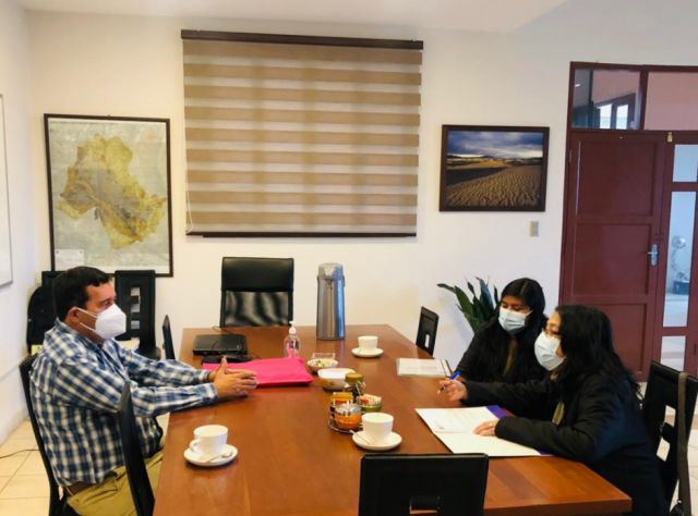Alcalde Lema y ECAM acuerdan fortalecer programa de Educadores Urbanos y educación en Tarija