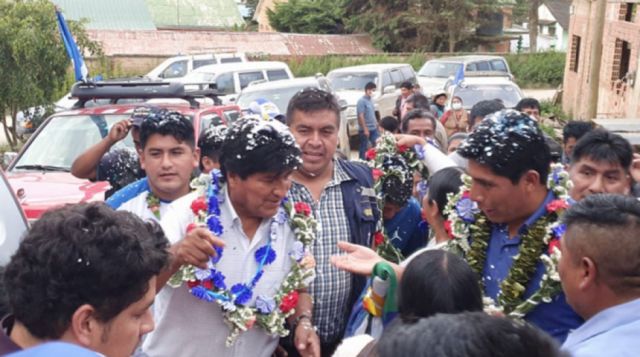 El MAS despliega campaña con apoyo de Luis Arce