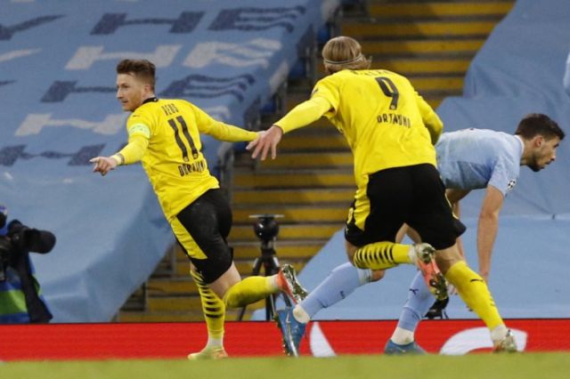 Manchester City venció al Borussia Dortmund en la Champions League